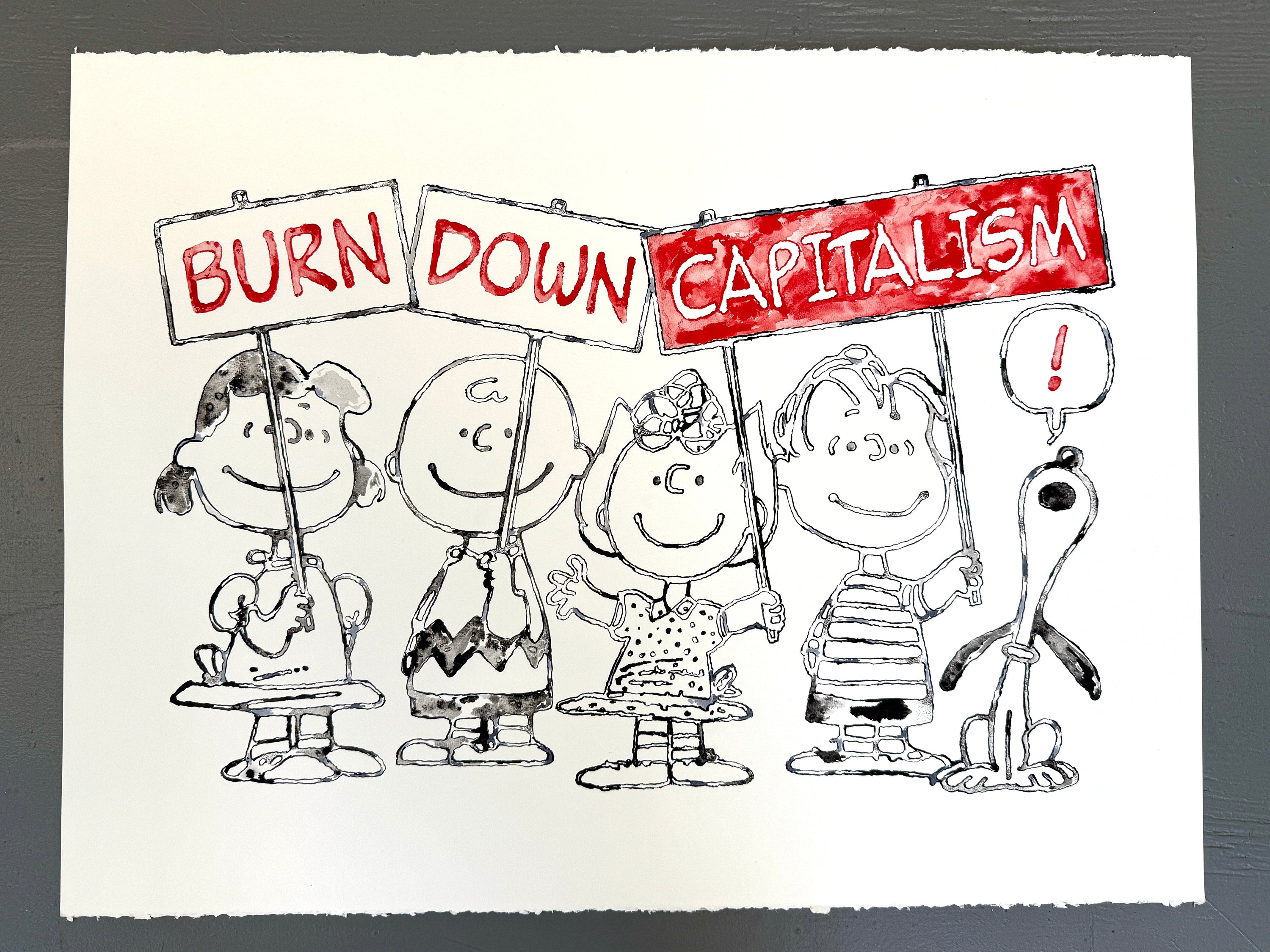 Patrick Sean Gibson: Burn Down Capitalism! 2025